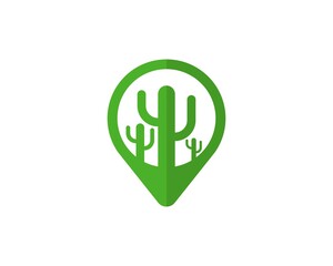 Green pin location win cactus inside