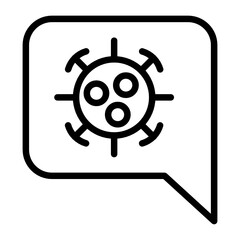 Obraz premium Virus test