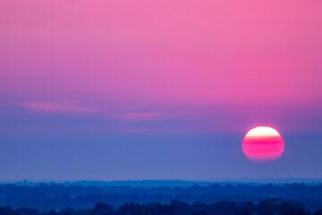 pink sunset