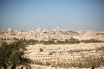 Fototapeta na wymiar view of jerusalem