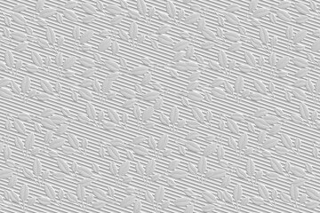 3d white rough background with pattern