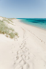 White dunes in Cape Range National Park, Australia.