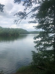 Obraz premium morning on the lake