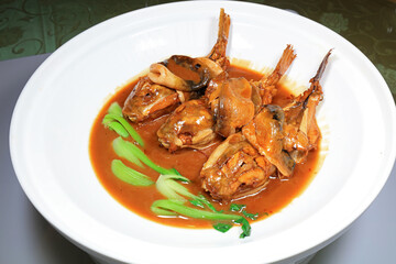 Traditional Chinese dishes, Stewed puffer fish with sauce