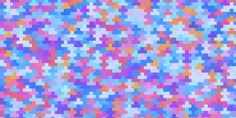 Light Blue, Red vector background in polygonal style. Abstract gradient illustration with colorful rectangles. Modern template for your landing page.