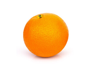 orange fruit isolated on white background