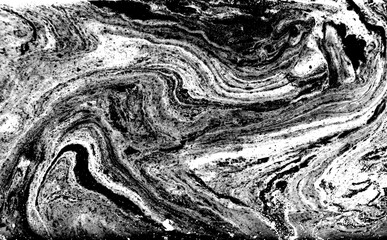 Monochrome abstract pattern. Marble imitation background.