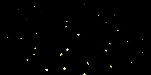 Dark Green, Red vector texture with beautiful stars. Colorful illustration in abstract style with gradient stars. Pattern for wrapping gifts.