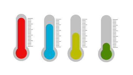 thermometer sign icon design illustration