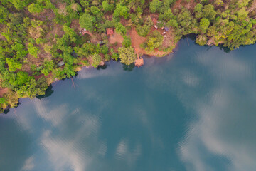 Yaek Laom lake in Ratanakiri province, Cambodia