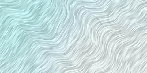 Light BLUE vector backdrop with circular arc. Illustration in halftone style with gradient curves. Pattern for busines booklets, leaflets