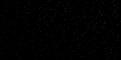 Dark Green vector texture with beautiful stars. Decorative illustration with stars on abstract template. Best design for your ad, poster, banner.