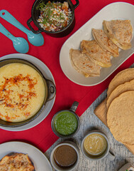 queso y quesadillas