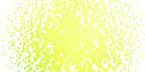 Light Green, Yellow vector layout with lines, rectangles. Abstract gradient illustration with colorful rectangles. Pattern for commercials, ads.