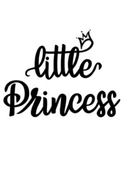 Vector Lettering Little Princess 