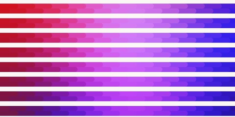 Light Blue, Red vector template with lines. Repeated lines on abstract background with gradient. Pattern for booklets, leaflets.