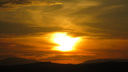 Obraz premium Zachód słońca