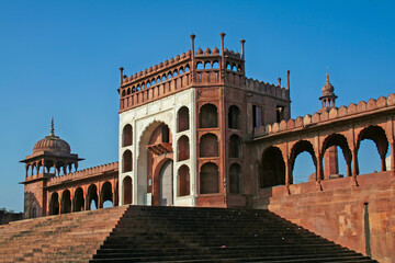 Moti Masjid (Pearl Mosque), Bhopal, Madhya Pradesh, India
