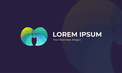 Vector illustration of colorful tie logo, icon, sticker design template. Suitable for Creative Industries, Company, Multimedia, Entertainment, Education,print, Shop and other related business.