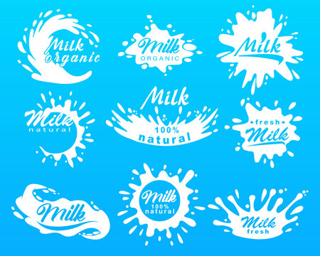 Organic dairy product labels
