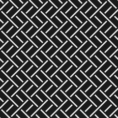 Seamless geometric weave pattern with elements of lines