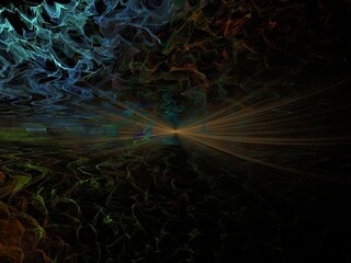Naklejka premium Imaginatory fractal background Image