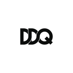 ddq letter original monogram logo design