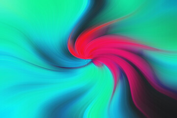 colorful and artistic twirl created in an abstract way