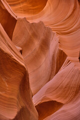 Antelope Canyon lights and rocks arizona usa