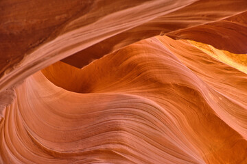 Antelope Canyon lights and rocks arizona usa