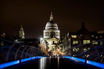 Saint Paul's Cathedral view from the Millenium Bridge