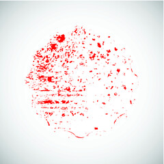 vector distress textures.blank shapes.