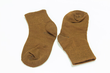 Brown socks