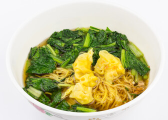 Asian wonton soup