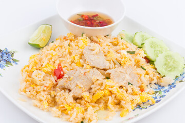  Fried rice with pork