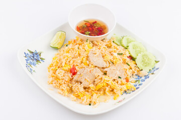  Fried rice with pork