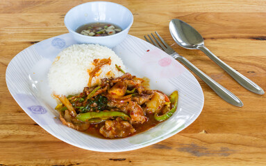 Pork curry