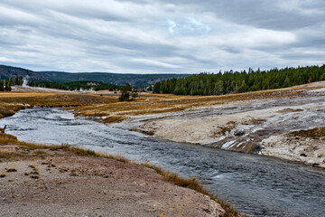 Yellowstone National Park in Wyoming