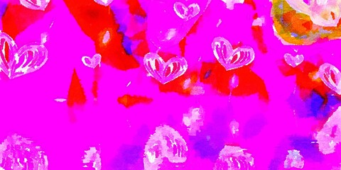 colorful brush abstract background and texture.