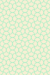 Abstract vector wave line.