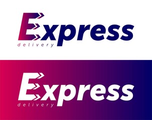 Delivery Logo Template. QUICK DELIVERY LOGOTYPE DESIGN.