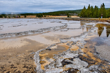 Yellowstone National Park in Wyoming