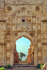 Koshak Mahal medieval palace, Chanderi, Madhya Pradesh, India.