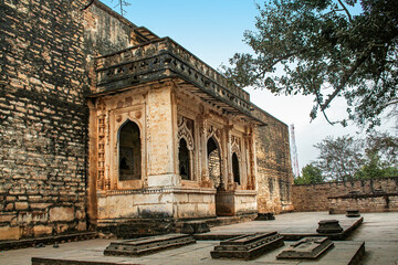 Fototapeta na wymiar Jama Masjid, Chanderi, Madhya Pradesh, India.