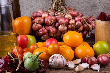 fruits and vegetables