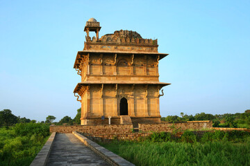 View of Shehzadi ka Rauza, Chanderi, Madhya Praesh, India. © artqu
