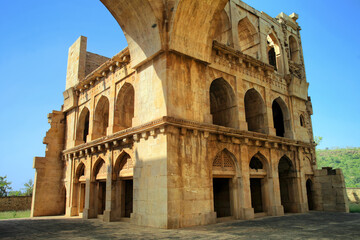 Koshak Mahal medieval palace, Chanderi, Madhya Pradesh, India.