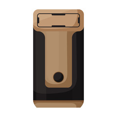 Humidifier vector icon.Cartoon vector icon isolated on white background humidifier.