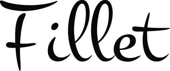 Hand drawn lettering, cooking theme. Vector illustration, paint with brush. Isolated phrase on white background.