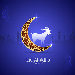 Religious Eid-Al-Adha mubarak Islamic background